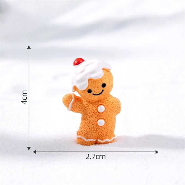 Obrutbar Julkristallkula Prydnad Jultomte Snögubbe Harts Hantverk Kreativ Design För Hem Kontor Dekoration