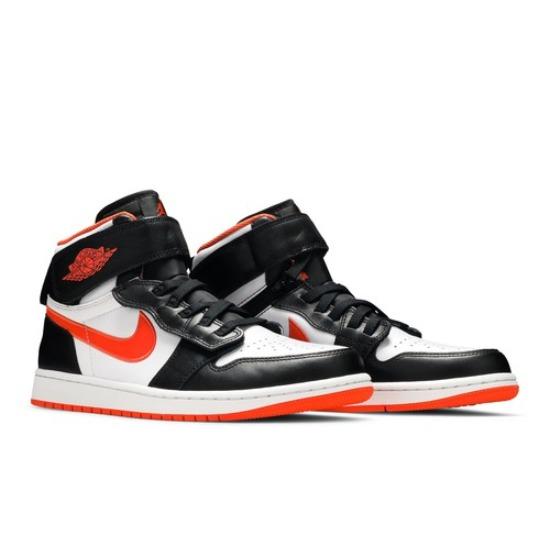 Air Jordan 1 High FlyEase Turf Orange Retro Sneakers Unisex CQ3835-008 EU 44.5 оранжевый/чёрный