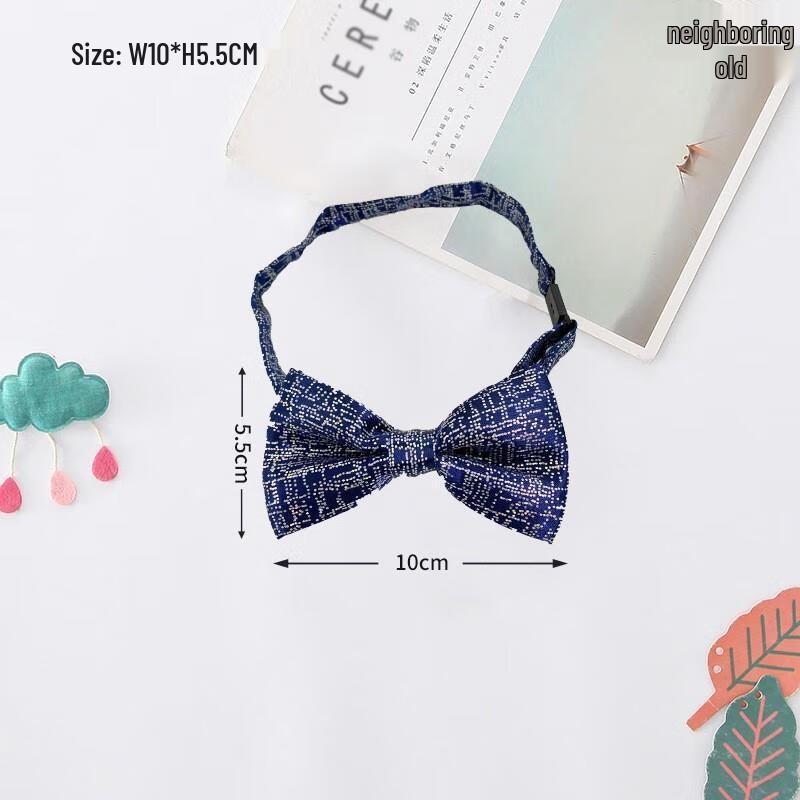 Детский цветной галстук-бабочка готовый