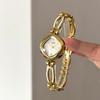 Niche Design Rhombus Bracelet Watch Premium Fritillary Dial Ladies Retro Waterproof Quartz Watch
