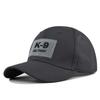 Cappellino da Uomo Cucitura Baseball Ricamato Camouflage Tattico Cappellino Operatore Acu Cp Servizio Cani K9 Polizia Cinofila Speciale Cappelli K-9 Con Toppa