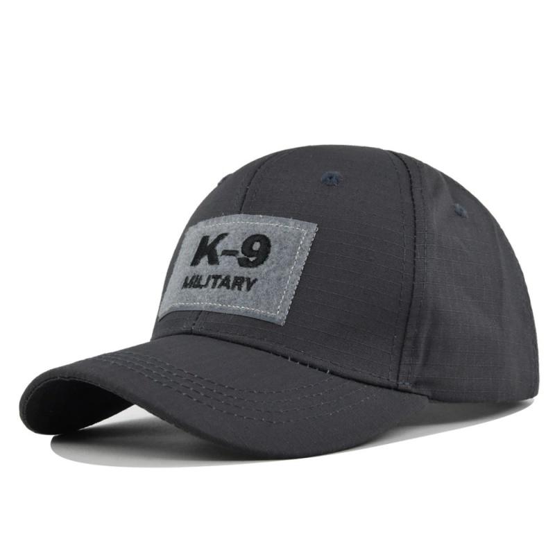 Cappellino da Uomo Cucitura Baseball Ricamato Camouflage Tattico Cappellino Operatore Acu Cp Servizio Cani K9 Polizia Cinofila Speciale Cappelli K-9 Con Toppa