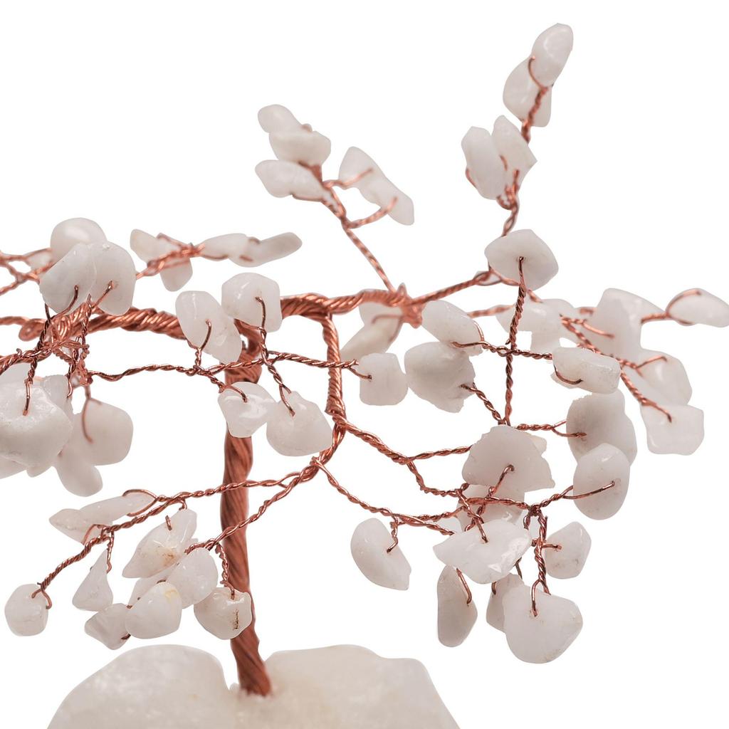 Gemstone Tree - White Jade