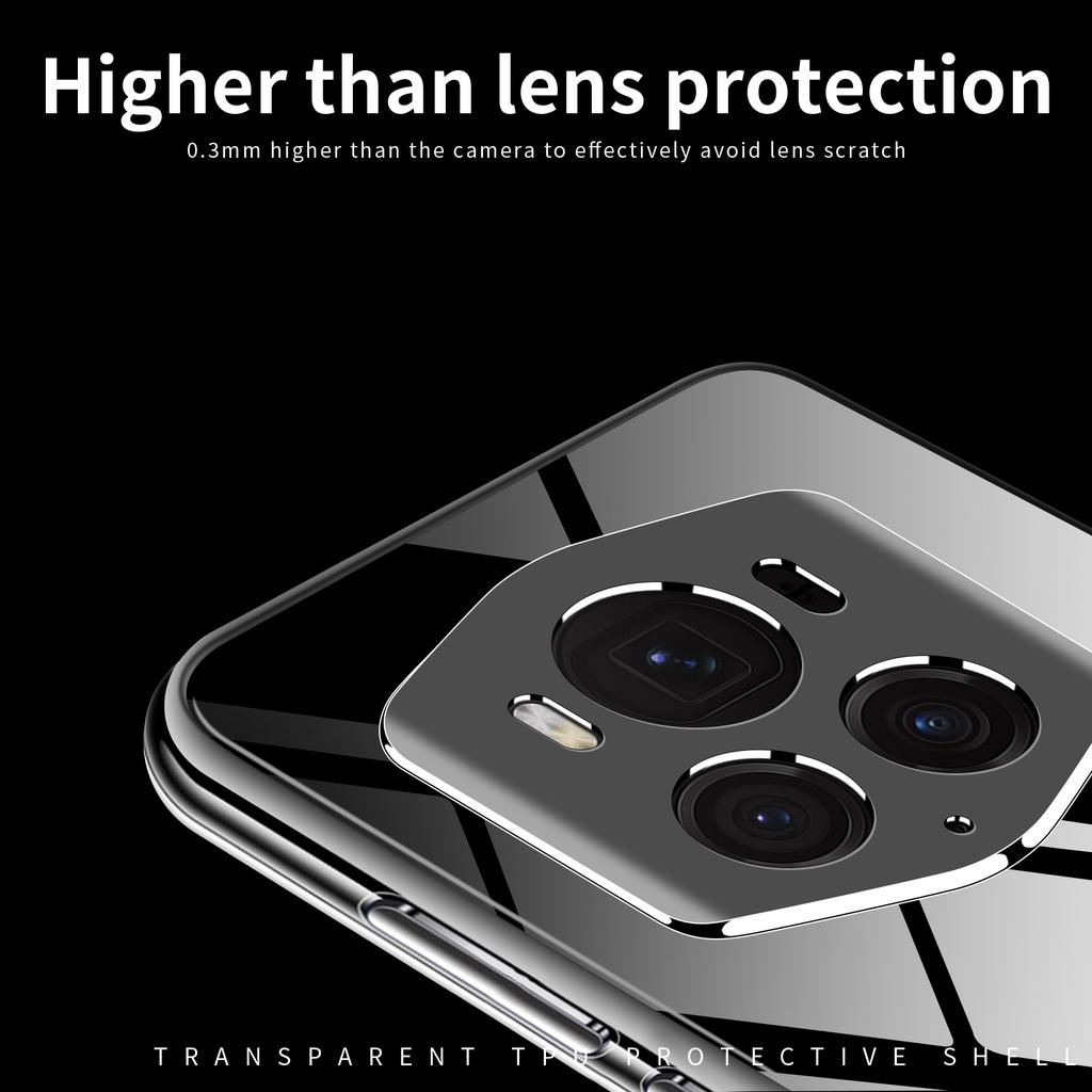 MOFI For Honor Magic6 RSR Porsche Design 5G Clear Cover Slim Fit Flexible TPU Phone Case