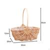 Elegant Woven Basket with Carrying Handle for Special Occasions
