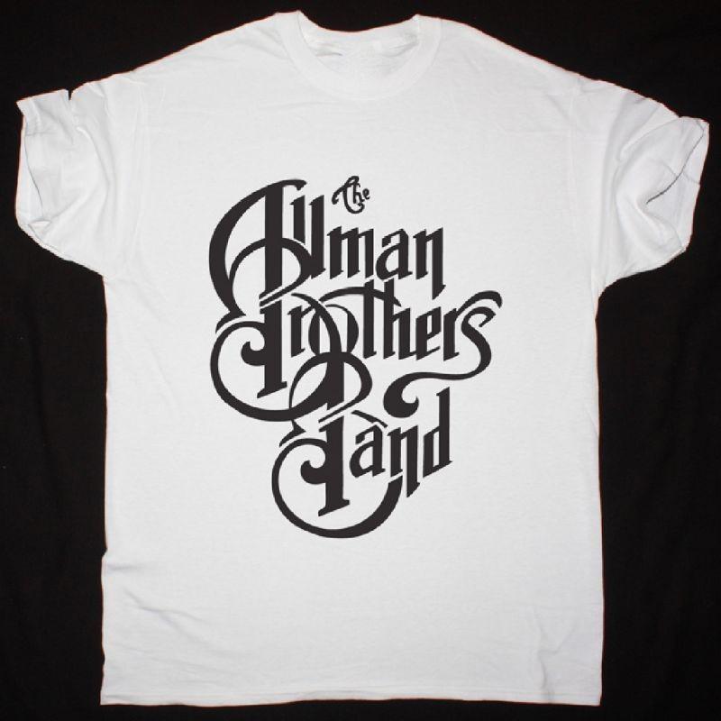 Vtg The Allman Brothers Band Cotton White Full Size Men Women Shirt US106 XL