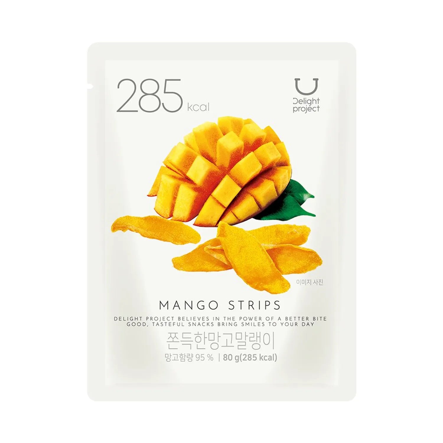 Delight Project Chewy Mango Strips 80g/3bag Mango Strips 80g/3bag