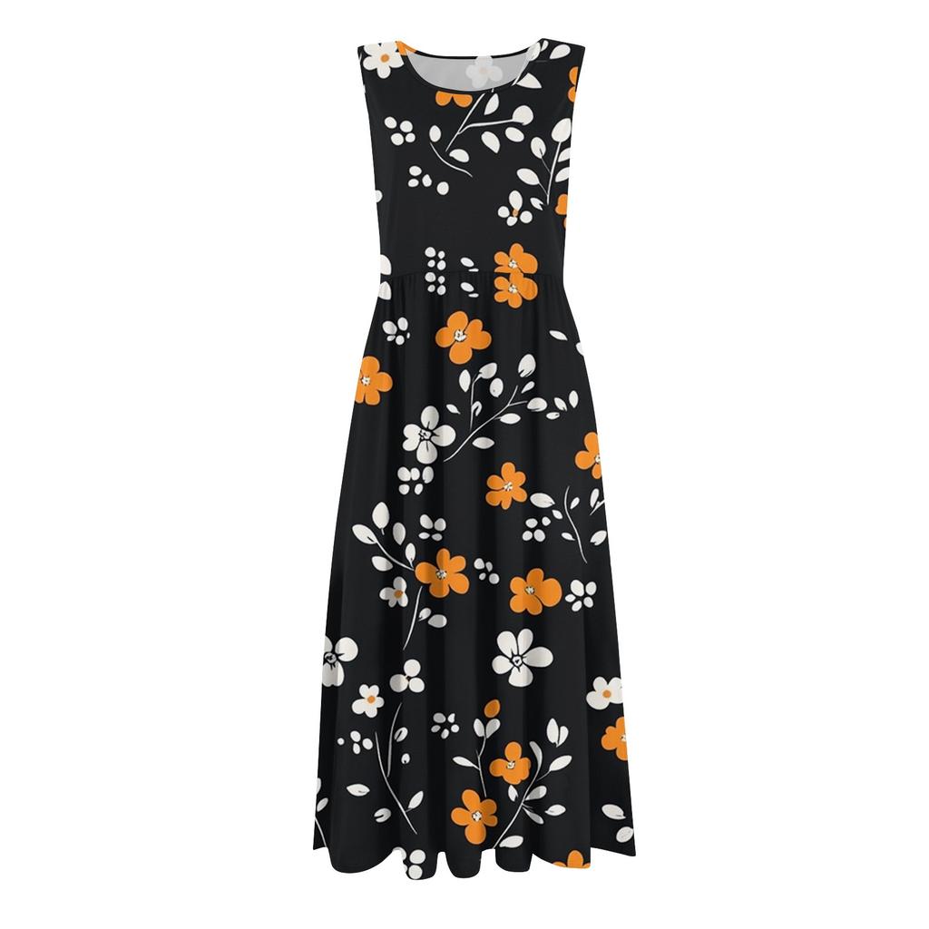 Women's Summer V Neck Casual Beach Dresses Pods Short Sleeve Striped Geometric Printed Dresses