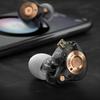 Wide Band Dynamic Driver In Ear Cord Headphones With Replaceable Cable For Audiophiles