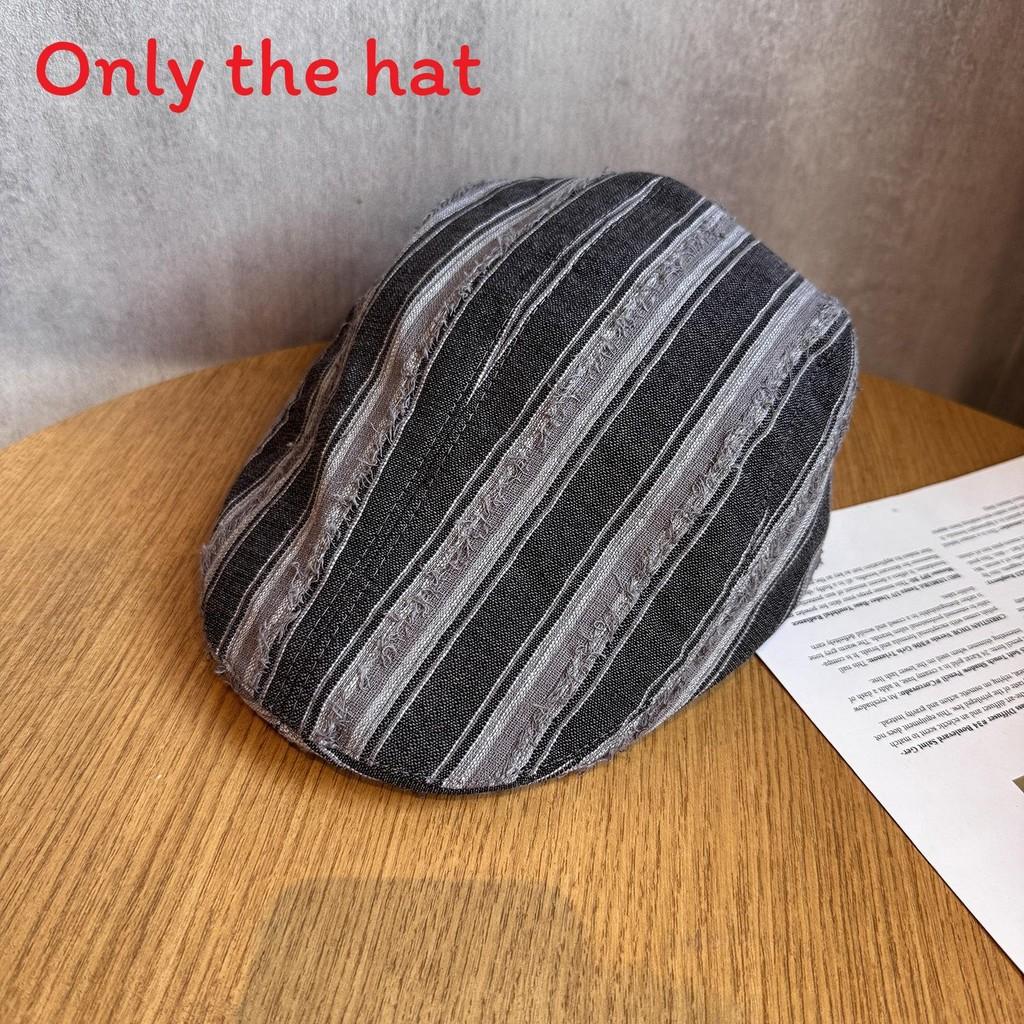 Vintage Retro Cotton Linen Flat Cap With Sun Protection For Women Autumn Winter