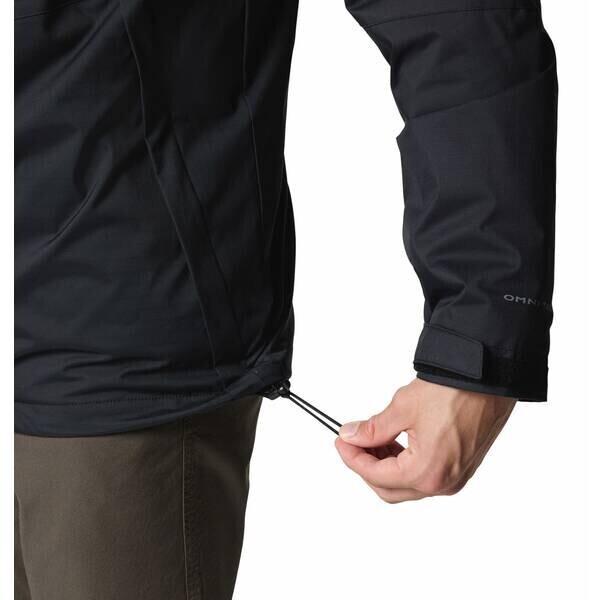 Jacket with Hood Columbia Oak Harbor Interchange Black