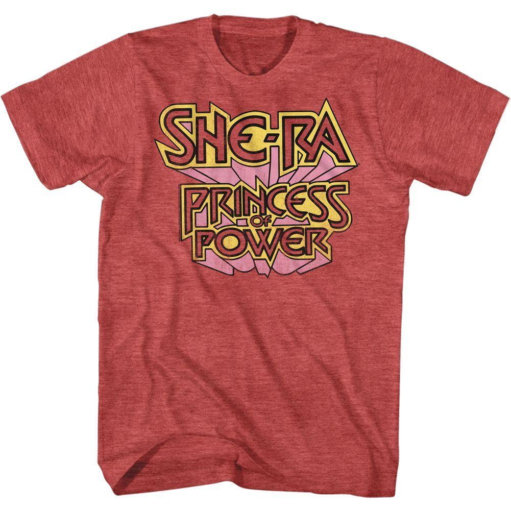 Masters Of The Universe Shera Logo Short Sleeve Heather Adult T-shirt M