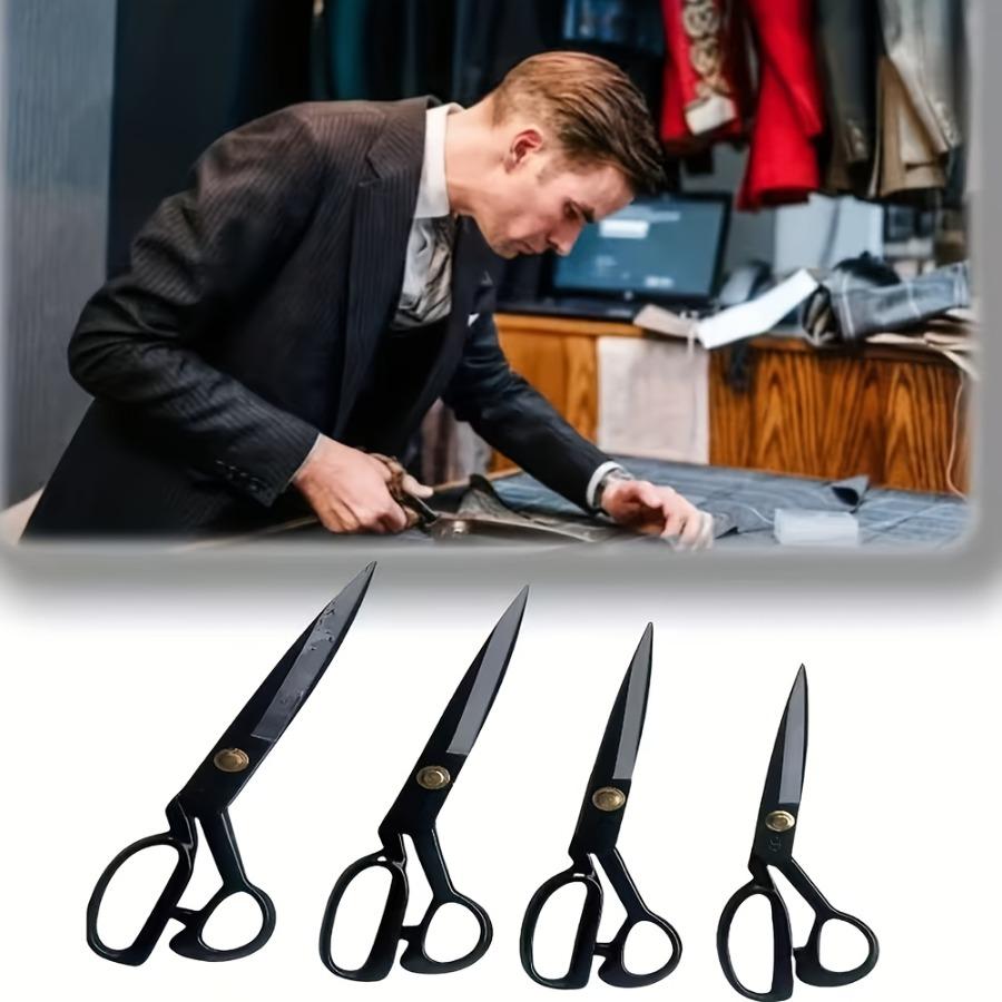 3pcs 10-Inch German Craft High-End Tailor Scissors, Stainless Steel Sewing Scissors | Professional Fabric Scissors, Tailor, Full Length