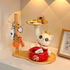Creative Lucky Cat Key Holder: Entryway Decor & New Home Gift