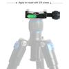 Aluminium Alloy 50mm Quick Release Plate QR Clamp Fits Arca-Swiss Standard for Tripod Ballhead