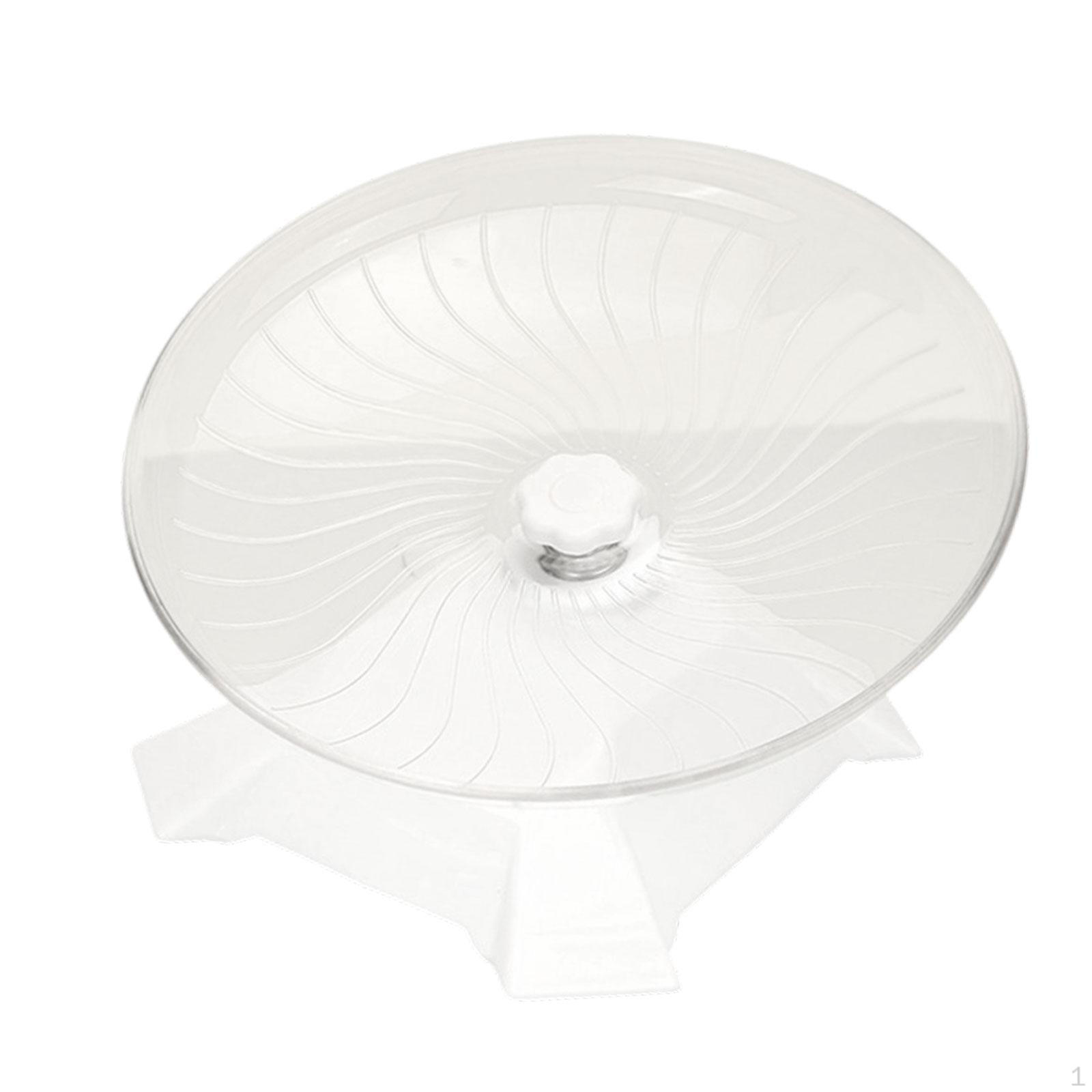 

Hamster Exercise Wheel Running Interactive Pets Supplies Easy Playground Silent Roller білий