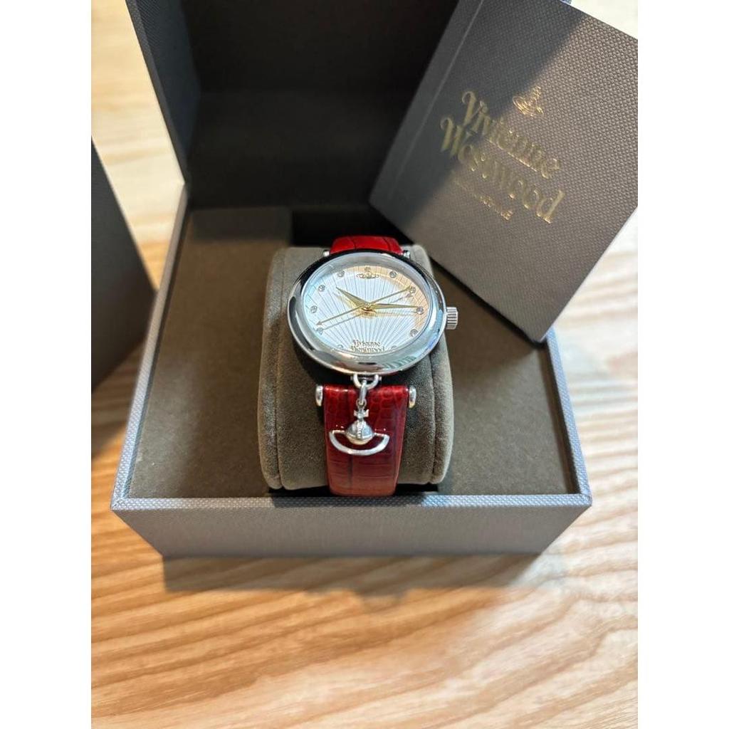 Used Vivienne Westwood Vivienne watch red VV108WHRD with box