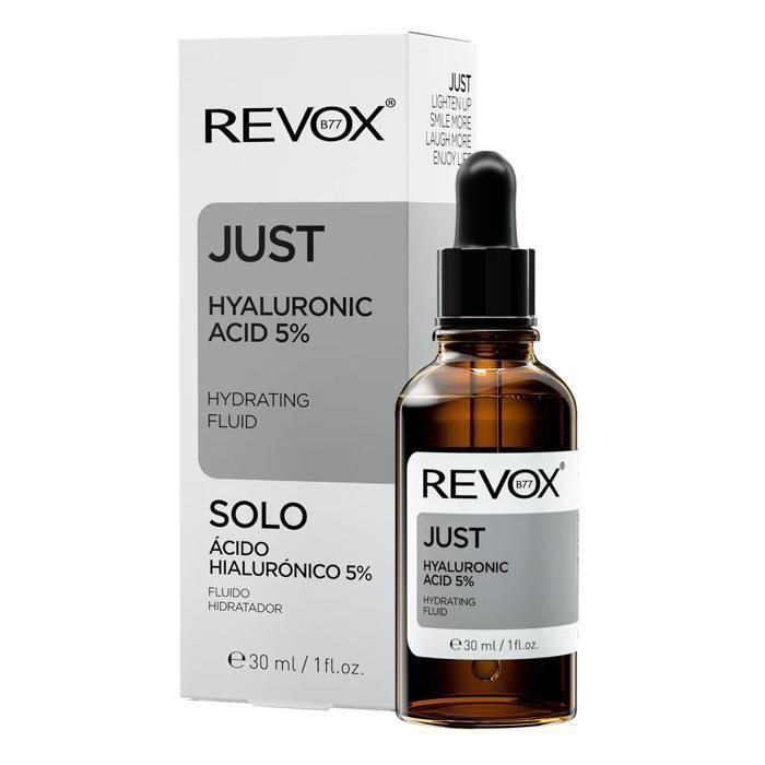 Gesichtsserum - Revox - Nur Hyaluronsäure 5% - Für trockene Haut - Reduziert Zeichen der Hautalterung