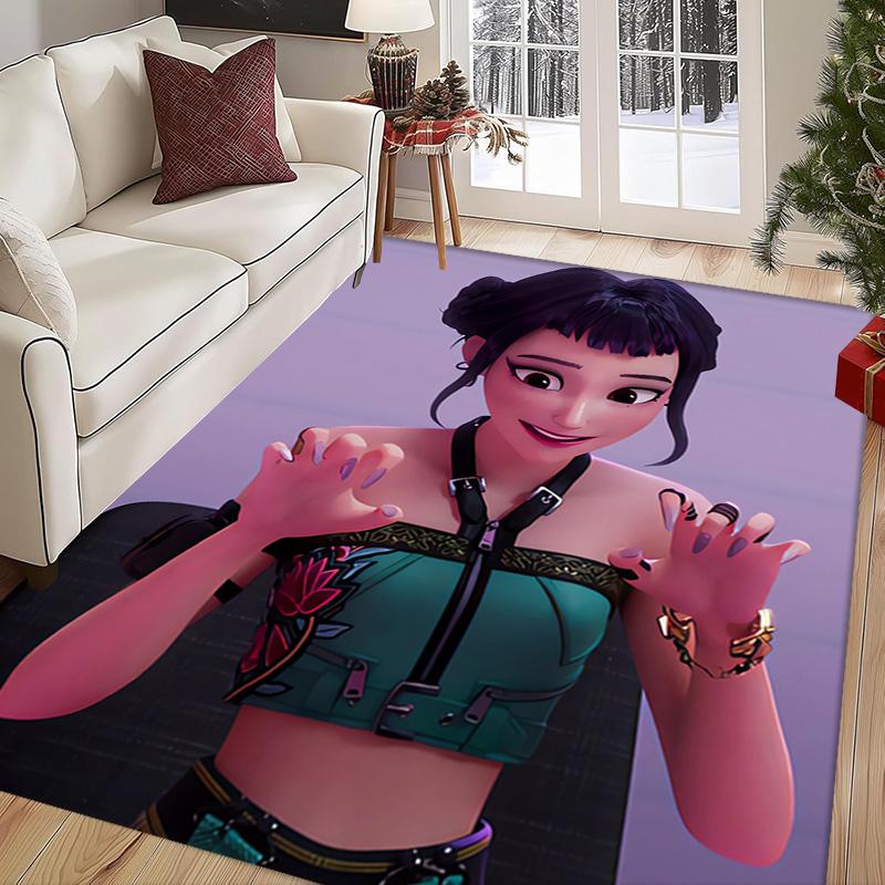 Golden Hustle: Elegance Motion Carpet Living Room and Bedroom Mats Suitable for All Seasons Bathroom Mat Fashion Dormitory Decoration