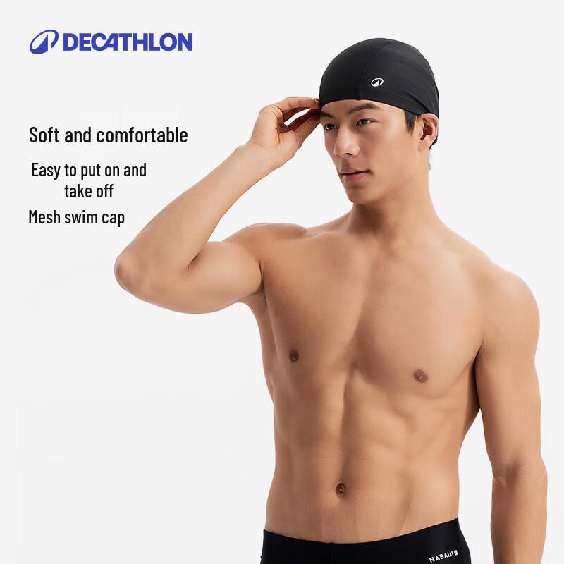 Czepek kąpielowy Decathlon Kids' Comfort Mesh