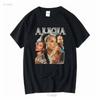 Alicia Keys Basic Cotton T Shirt S To 5xl White Long Or Short Sleeves Vintage Washed Breathable Stretched Soft
