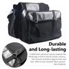 Bike Panniers Bag Large-Capacity Canvas Bicycle Bag Rear Rack Bag for Cycling Traveling Commuting