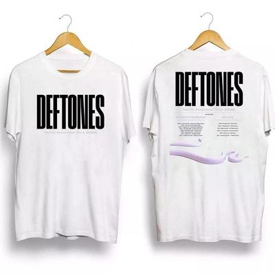 Deftones Repint Band Tee Rock Music Tour Style Graphic Unisex T-Shirt