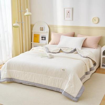 Seersucker Soy Fiber Summer Quilt