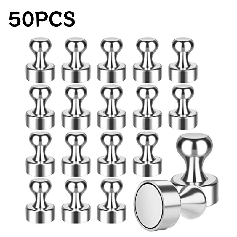 Metall Starke Magnetische Reißnägel Whiteboard Kühlschrank Saugknopf Reißzwecke Langlebige Kraft Neodym Magnet Reißnägel für Büro Schule