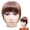 High Temperature Fiber Thick Neat Bangs Synthetic Hair Topper for Women