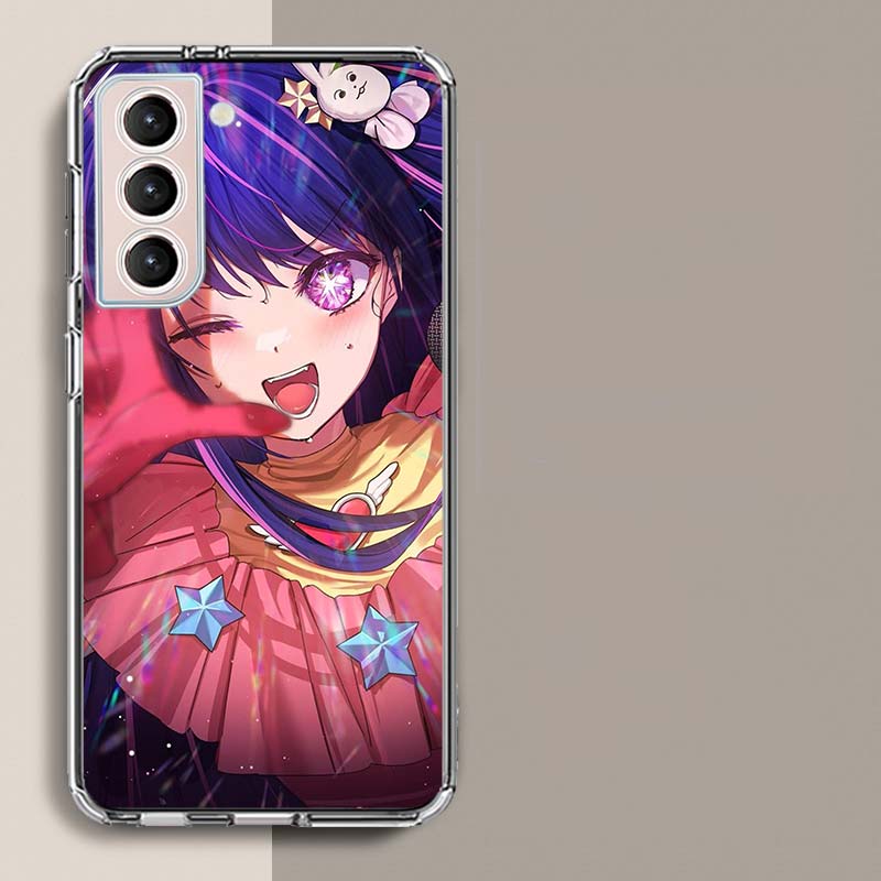 H-Hoshino Ai Phone Case For Samsung Galaxy S25 Edge S24 S23 FE S21 S20 S10 Plus S22 S26 Ultra Cover Clear Cases TPU Capa Shell C