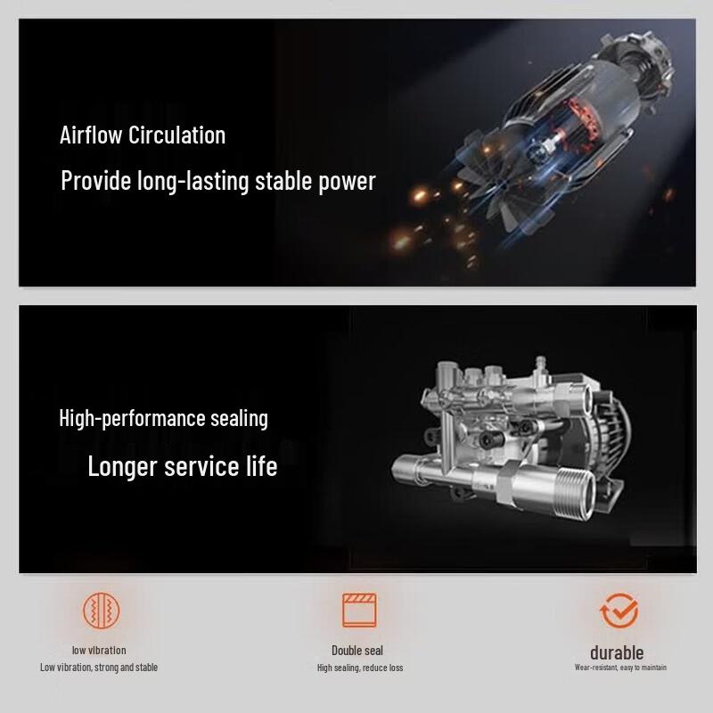 Yili YLQ6301G 2500W High-Pressure Car Washer with Reel Trolley