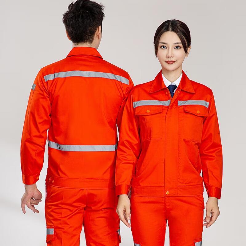 Long-Sleeve Reflective Workwear Suit