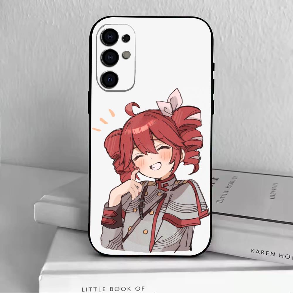 TM-Kasane Teto Get To Me Phone Case Black Silicone Soft For Samsung S25,S24,S21,S22,S23,S30,Ultra,S20,Plus,Fe,Lite
