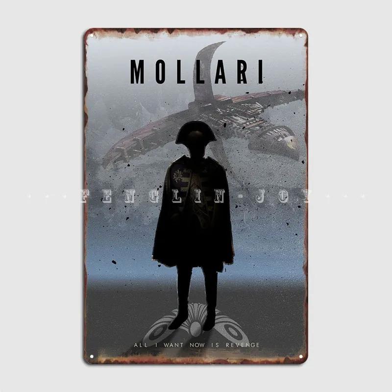 

Mollari From Babylon 5 Metal Plaque Poster Cinema Garage Living Room Funny Plaques Tin Sign Poster 20x30cm（7.8x11.8inch）