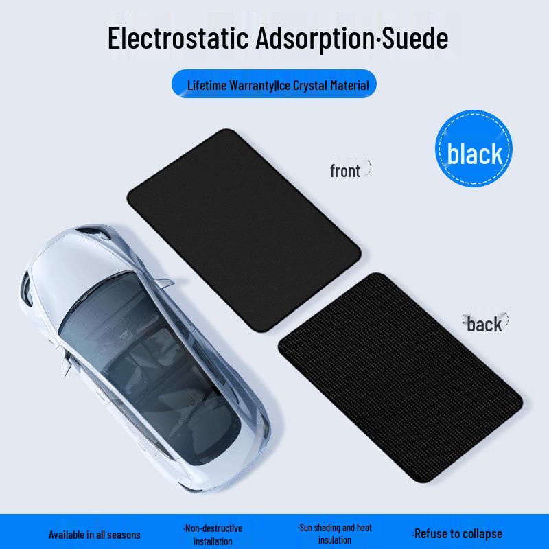 Lynk & Co Z20/Z10 Sunroof Suede Sunshade for Heat Insulation and Sun Protection