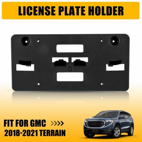 

Fit 2018- GMC Terrain Front Plate License Frame Holder Mounting Bracket Kit