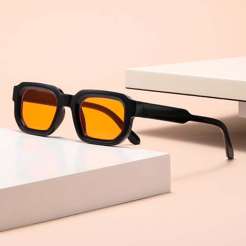 Vintage Rectangle Frame Sunglasses Men Fashion Sun Glasses Luxury Design Glasses Uv400 Eyewear Women Goggles Eil