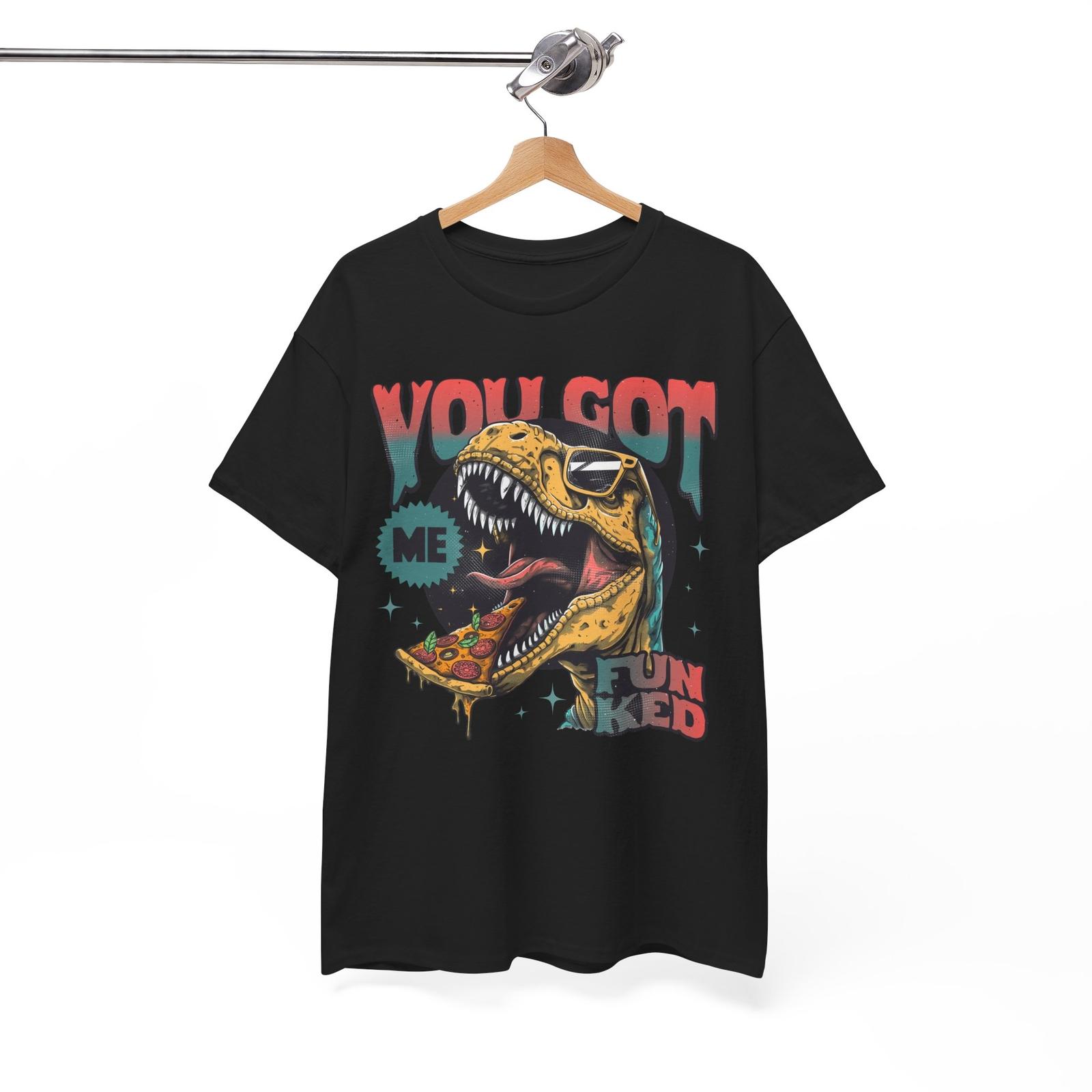 

Футболка с динозавром | Футболка You Got Me Funked | Футболка T-Rex Jurassic Lover S