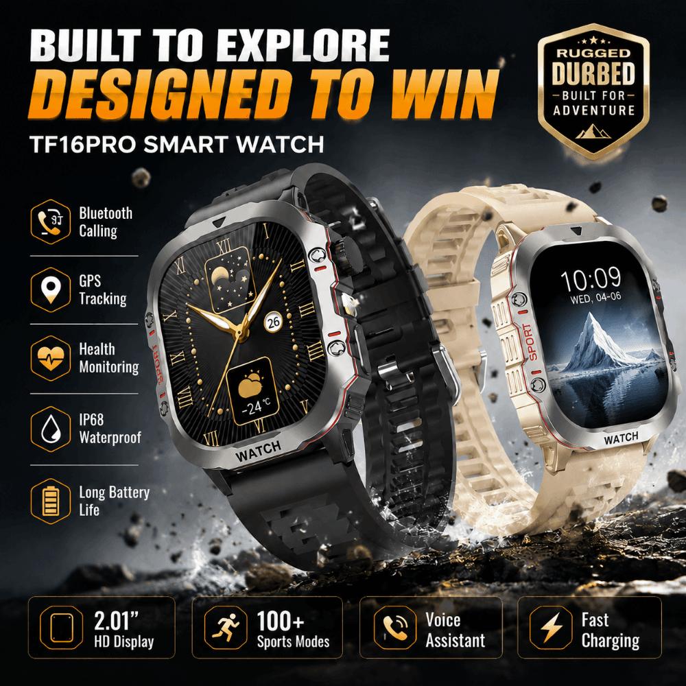 Wireless Call Smart Watches TF16 Pro Fitness Clock New Sport Smartwatch for IOS/Android Running Gym