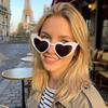 2026 Sun Glasses for Women Men Bridemaid Bride Sunglasses Birthday Party Team Eyewear Heart Shaped Eyepieces Wedding Accessories
