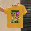 2026 T-shirt per Bambini Five Nights At Freddys Cartone Animato T-shirt Grafica FNAF Top Sportivi Casual per Bambini Maniche Corte Abbigliamento per Bambini
