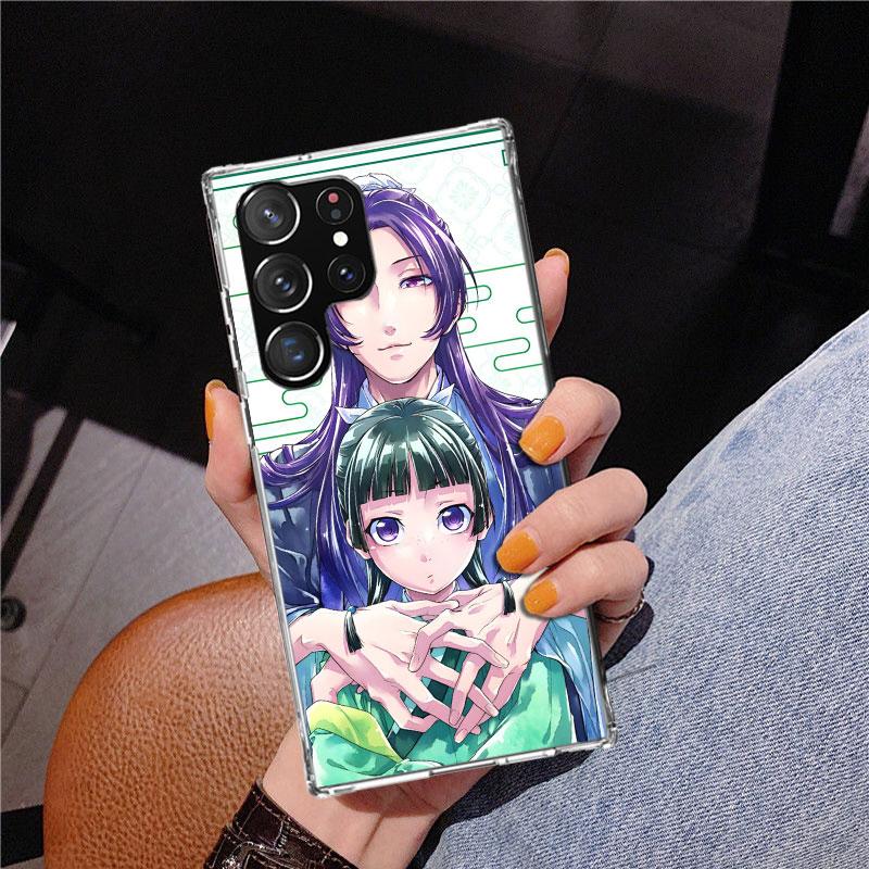 A-Apothecary D-Diaries Anime Phnoe Case for Samsung Galaxy S26 S25 Edge S23 S24 Ultra S22 Plus S21 S20 FE Unique Cover Soft Coqu
