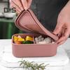 Bento Box Easy To Carry Not Easily Deformed Food Grade Single Layer Multifunctional Lunch Container for Camping