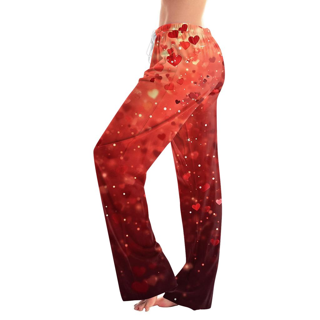 Women's Fashion Loose Casual Printed Casual Pants