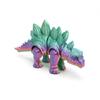 Jurassic 3D Printing Stegosaurus Toy Simulation Dinosaur Figure Model Creative Gift Office Home Decoration Joints Movable