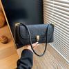 Niche underarm bag women's summer new trendy fashion casual high sense versatile shoulder baguette bag