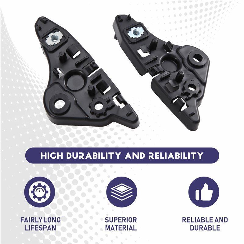 1 Pair Left+Right Front Bumper Bracket 620940004R 620950005R For Renault Fluence 2011-2015