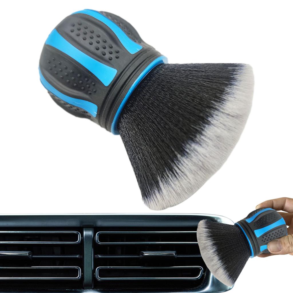 Car Detailing Brushes Soft Bristles Auto Interior Dust Cleaner Automotive Air Conditioner Outlet Brush For Car Interior Cleaning