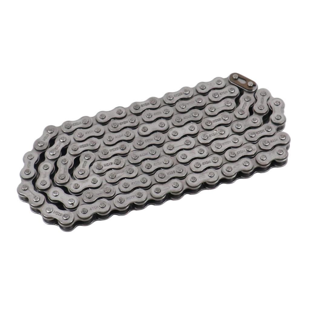 142.4cm 415 110 Links Drive Chain for 49cc To 80cc Scooter Motorised Motorized Bicycle Bike Motorcycle ATV Drive Chain